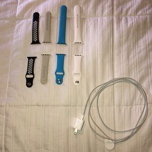 Apple Watch 38M Watch bands & charger